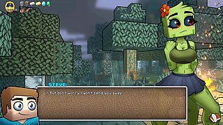 Minecraft-themed adult animation featuring sexy adventures in HornyCraft