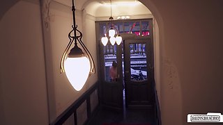 Alissa Noir's Gothic Fire Sparks Passion in German Workplace