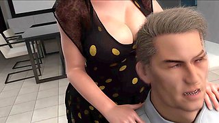 Hentai action in english featuring cartoon fun