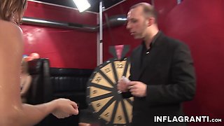 Horny swinger gets ass spanked - Inflagranti