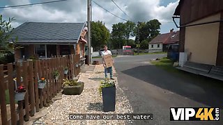 Vip4k. petite czech pussy to refresh yourself in summer