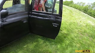 Wife Ellen Bangs Wild with Juicy Taxi Passion