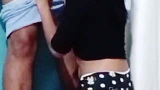 Skinny 20-year-old with no experience sucking cock and then I lick his ass