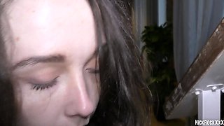 Fucked college girl in dormitory ( when a acquaintance left the room )