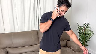 Teen stepsis got dumped, so he comforted her with his dick POV