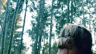 Stepmom Sucked My in the Woods