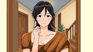 Mature anime auntie with big tits offers an unforgettable hentai experience