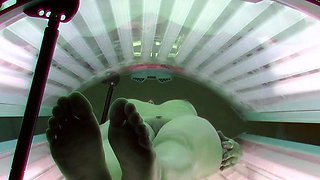 Hidden cam girl masturbates part2