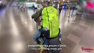 Couples swap after a kayaking adventure with Damiana and Bruna Carlos