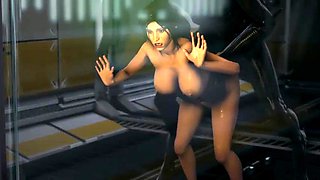 Damnation Lara Croft: Blowjob, Anal  Hardcore Porn