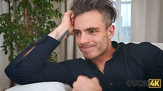 Cuck4k. magnificent russian teen margo von taunt gave her Tight Pussy and ass hole for Double Penetration