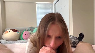 Amateur Teen Blowjob On Adult Webcam Show