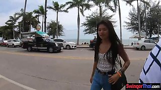 Asian amateur teen GF loves sex with her 2 week millionaire