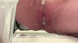 Combing My Pussy Bush and Shaving