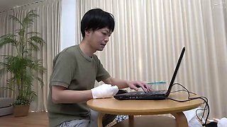 1 Kanna Uno - In-Law Comes To Take Care Of My Injury, But I Cant Stop Getting An Erection