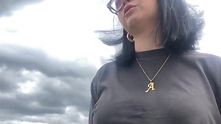 Smoking Before Shooting in My Van Outside