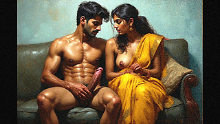 Naught sex indian college swingers in oyo room cheating girlfriend fucking with group of men