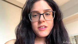 Gym Queen Rides You Like Her Squat Rack, Oiled up and POV