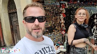 Natasha Ink 1on1 Rough Anal, Piss In Glass & Drinking, Piss In