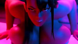 Big Fat Fucking Ass and Breasts Ebony Slut Gets Fucked From Behind