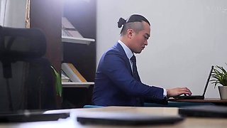 Hardcore Asian blowjob masturbation