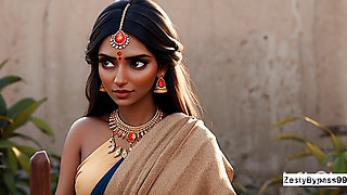 Hot Indian Bhabhi fucked rough by old Father in law