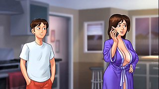 I got caught making out with my stepmom in Debbie's latest summertime saga update