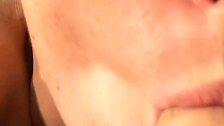 Smoking Slut Sucks Cock & Gets Rough Fucked - Cumshot on Chest