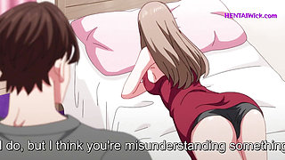 We are Having Sex with my Classmate, Her Stepsis knocks on the Door.. - Hentai Anime, ENG Sub