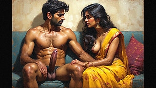 Hot pleasure desi pussy licked of married bhabhi