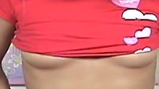 Massaging My Teen Clit While Live Streaming on Cam
