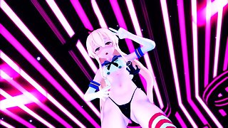 Awesome hentai anal sex with stunning excited nurse