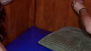 Glory Hole Fun Hot MILF Vicky and BBW Luna