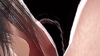 Pussy Licking for Hot Bit Tits Dark Succubus Girl Until Orgasm 3D Animation