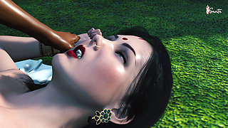 Father-in-law fucked his sexy daughter-in-law Savita in the farm