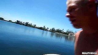 Jade Greene And Mick Blue - Ski Boat Skeet