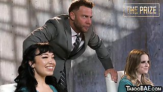 Busty bigtitted sluts pussybanged 4some