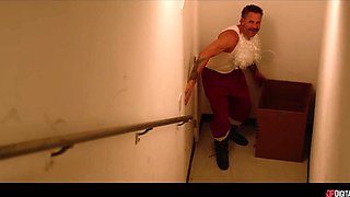 Mikey Star's Bold Strike in a Holiday Scene