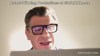 I Didn't Wear Any Underwear at Work Today! Denis Marti & Karina King for SinfulXXX