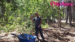 Roleplay 12 - Cheating Wife Fucks Young Gardener in Shower