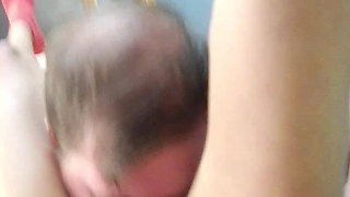 Daddy Eats Small Pussy Perfect Small Teen Girl, Perfect Boobs Daddy Rubs Petite Step Daughter's Pussy