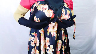 Muslim Hijabi Beautiful Housewife Fucking with Neighbor - With Clear Hindi Audio