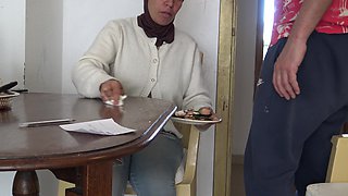 Anal Experience of Turkish Mature Woman and Stepson