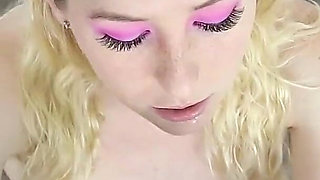 Suck That Cum Out of a Latex Glove