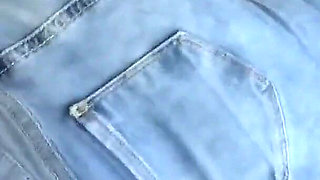 My Wife, Latin Stepmother Enjoys the Huge Cock of Her Student, She Masturbates, Big Cumshot on Ass with