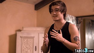 mom stepmom taboo nailing two big dicks