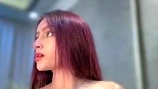 Great Big Boobs On Masturbating Redhead