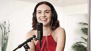 Bellesa Films featuring Freya Parker's small tits xxx