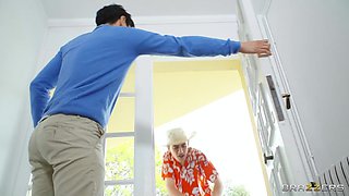 Big Silicone Tits For The Bad Guest p2: Jordi El Nino Polla and Busty MILF Latin Beauty