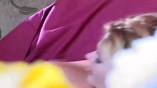 Blonde Babe Dripping Wet From Intense Fingering and Licking